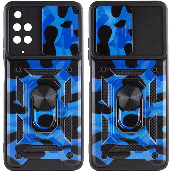 Аксессуар для смартфона Mobile Case Camshield Serge Ring Camo Army Blue for Xiaomi Redmi Note 11 (Global) /Xiaomi Redmi Note 11S