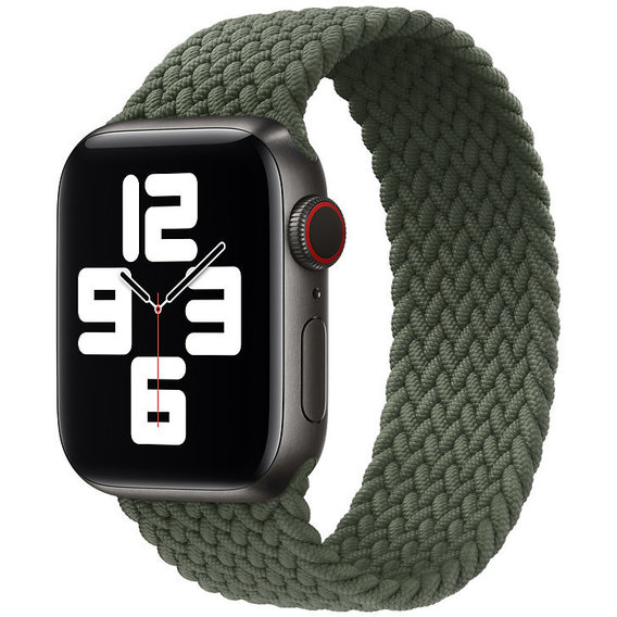 Аксессуар для Watch Apple Braided Solo Loop Inverness Green Size 4 (MY6N2) for Apple Watch 38/40mm