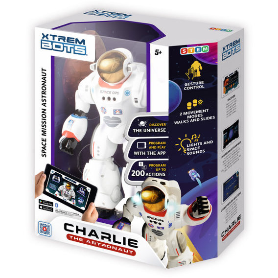 Робот-астронавт BlueRocket Чарли STEM (XT3803085)