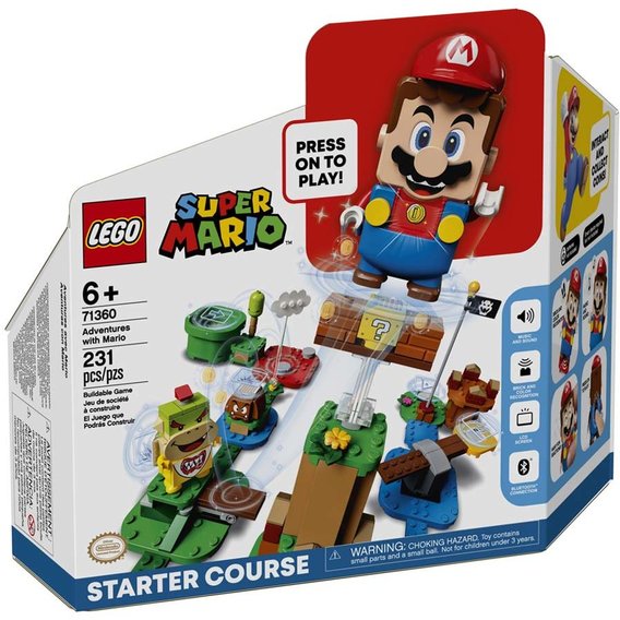 Конструктор LEGO Super Mario Приключения вместе с Марио (71360)