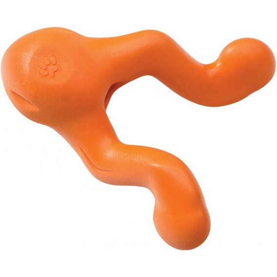 Игрушка для собак West Paw Tizzi Large Tangerine под лакомства 18 см (ZG061TNG)