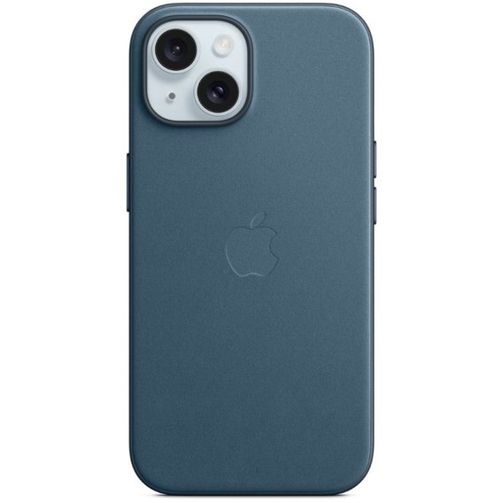 Аксессуар для iPhone Apple FineWoven Case with MagSafe Pacific Blue (MT4D3) for iPhone 15 Plus