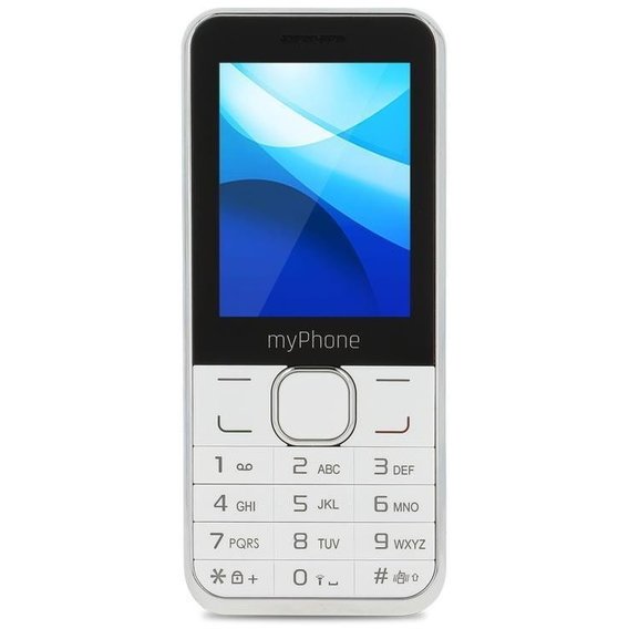 Мобильный телефон myPhone Classic DualSim White (UA UCRF)
