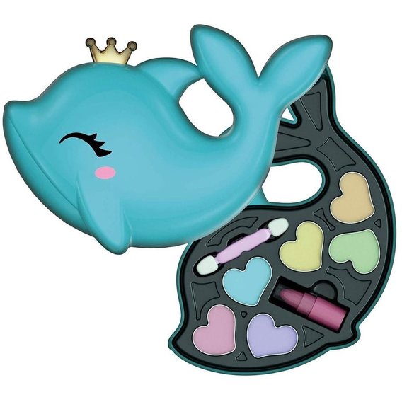 Набор детской косметики для макияжа Clementoni Lovely Make Up Dolphin серия Crazy Chic (8005125186303)