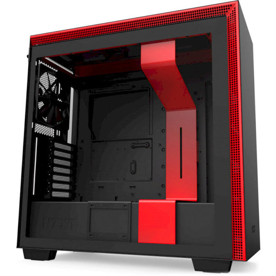 Корпус ZXT H710 Black-Red (CA-H710B-BR)