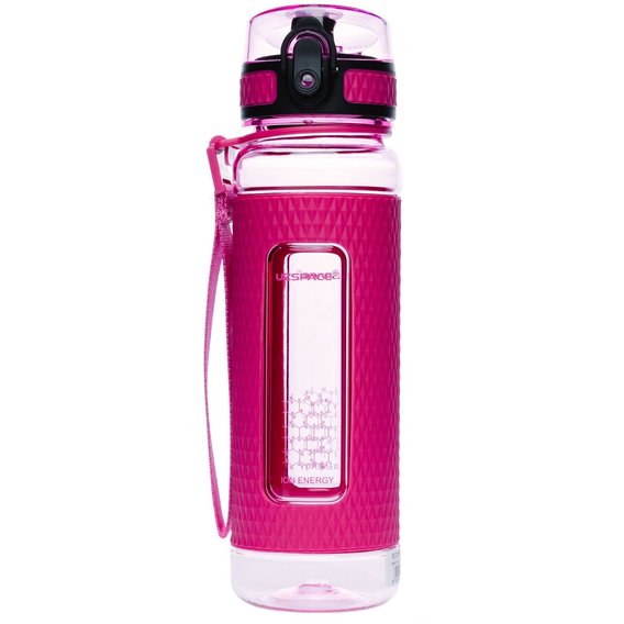 Бутылка для воды UZspace Diamond 450мл, Розовый (5044)