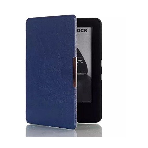 Аксессуар к электронной книге Leather Case Dark Blue for Amazon Kindle 6 (2014)
