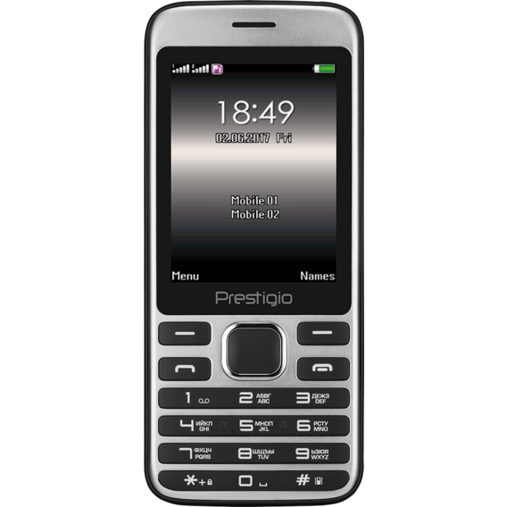 Мобильный телефон Prestigio PFP1281 Grace A1 Black (UA UCRF)