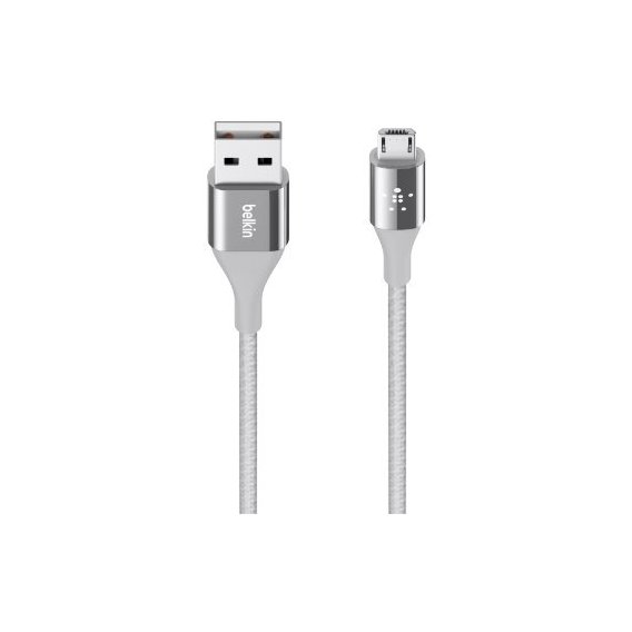 Кабель Belkin USB Cable to microUSB MIXIT DuraTek 1.2m Silver (F2CU051bt04-SLV)