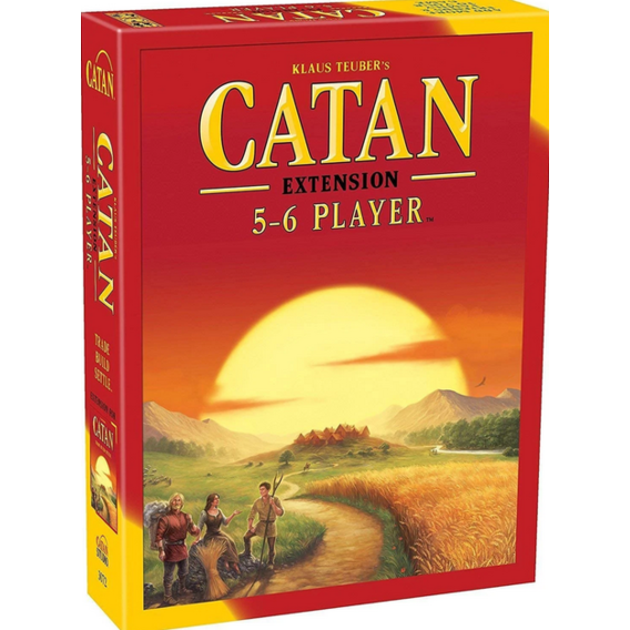 Настольная игра Geekach Games The Settlers of Catan 5 & 6 Player Extension - EN (Колонизаторы. Расширение для 5-6 игроков)