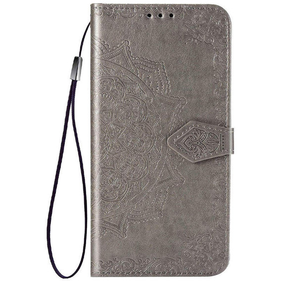 Аксессуар для смартфона Mobile Case Book Cover Art Leather Grey for ZTE Blade A7 Fingerprint