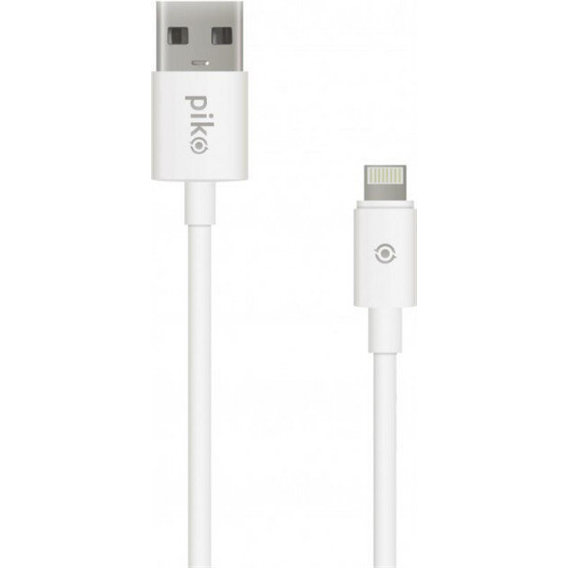Кабель Piko USB Cable to Lightning 20cm White (CB-UL10)