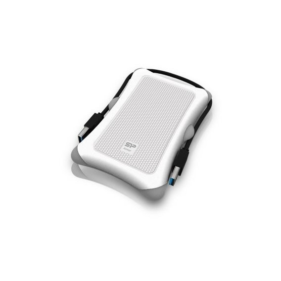 Внешний жесткий диск Silicon Power Armor A30 1TB USB 3.0 White (SP010TBPHDA30S3W)
