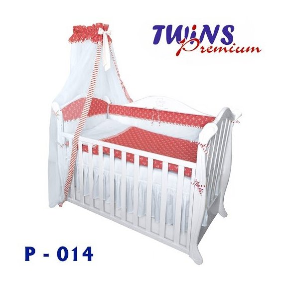 Детский Постельный комплект TWINS Premium P-014 (8 эл)