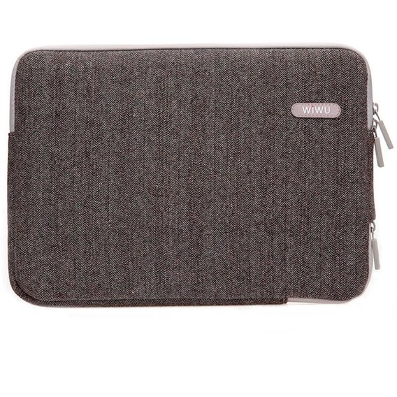 Сумка для ноутбуков WIWU 11.6" London Woolen Classic Sleeve Grey (GM1705MB11.6) 