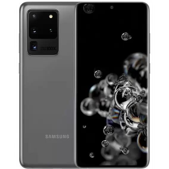 Смартфон Samsung Galaxy S20 Ultra 12/256Gb Dual Cosmic Grey G9880 (Snapdragon)