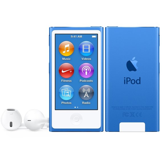 MP3-плеер Apple iPod Nano 7Gen 16GB Blue (MKN02)