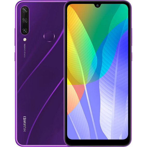 Смартфон Huawei Y6p 3/64GB Phantom Purple (UA UCRF)
