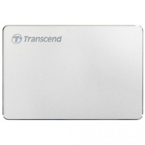 Внешний жесткий диск Transcend StoreJet 25C3S 1 TB Silver (TS1TSJ25C3S)