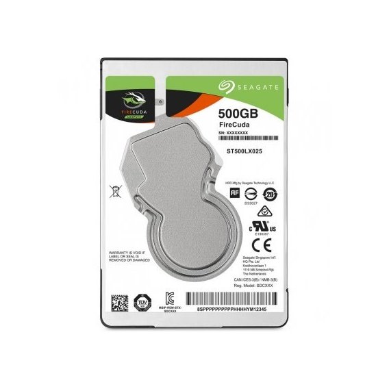 Внутренний жесткий диск Seagate FireCuda (ST500LX025)