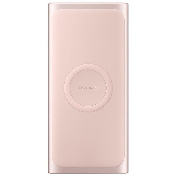 Внешний аккумулятор Samsung Power Bank 10000mAh Wireless Charging Pink (EB-U1200CPEGWW)