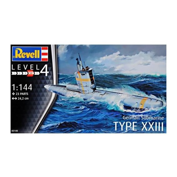 Модель Revell Подводная лодка German Submarine Type XXIII 1:144 (5140)