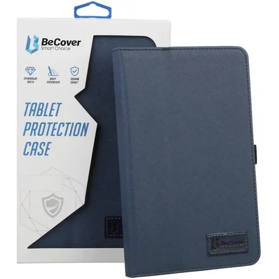 Аксессуар для планшетных ПК BeCover Slimbook Case Deep Blue for Thomson TEO 10 (710129)