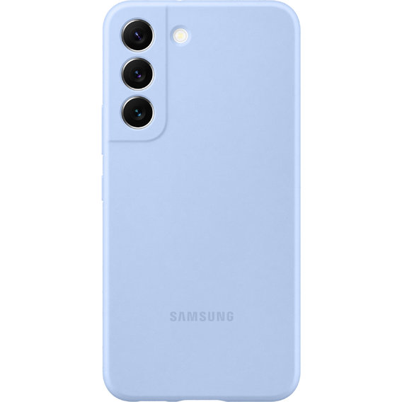 Аксессуар для смартфона Samsung Silicone Cover Artic Blue (EF-PS901TLEGRU) for Samsung S901 Galaxy S22