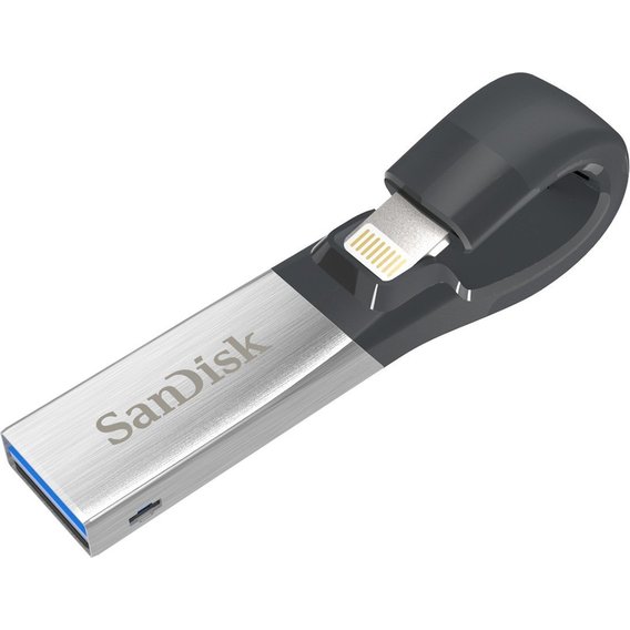 USB-флешка SanDisk 32GB iXpand USB 3.0/Lightning (SDIX30C-032G-GN6NN)