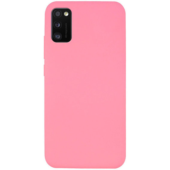 Аксессуар для смартфона Mobile Case Silicone Cover without Logo Pink for Samsung A415 Galaxy A41