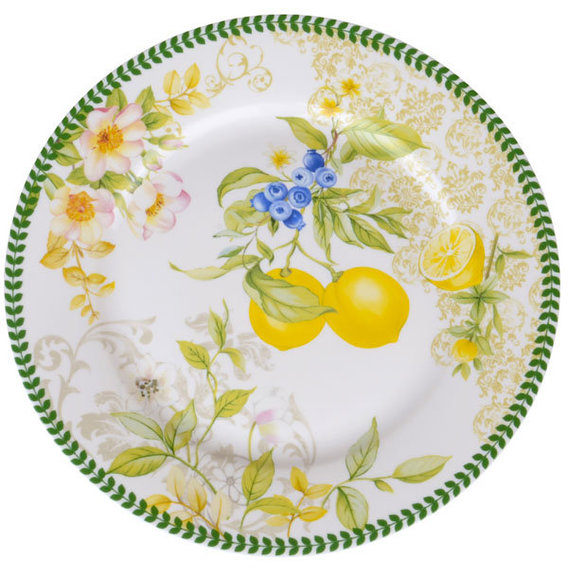 Набор тарелок десертных Lefard Лимон 2х19 см (924-409)