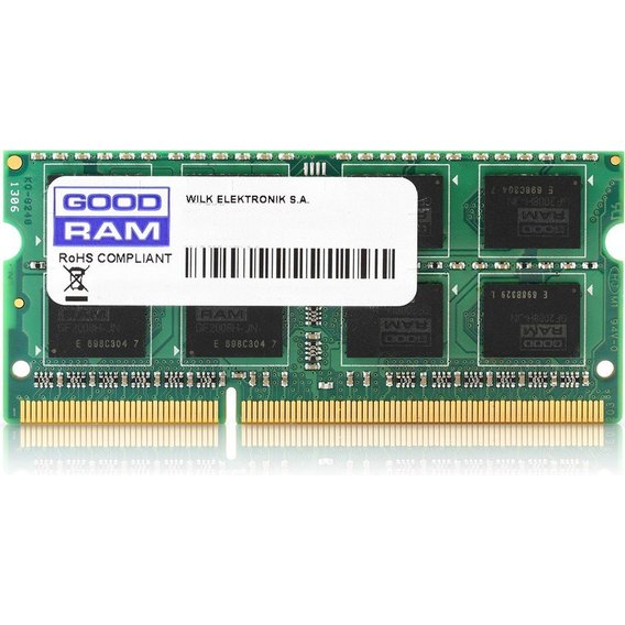 Goodram 4 GB SO-DIMM DDR3 1600 MHz (GR1600S364L11S/4G)