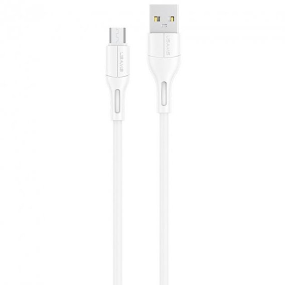 Кабель Usams USB Cable to microUSB 1m White (US-SJ502)