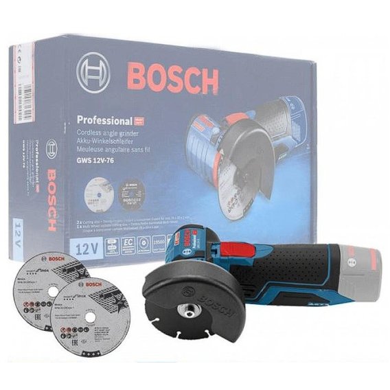 Болгарка (Угловая шлифмашина) Bosch GWS 10,8-76 (06019F2000)