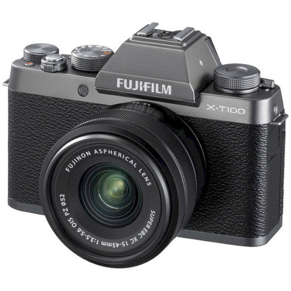 Fujifilm X-T100 kit (15-45mm) Dark silver Официальная гарантия