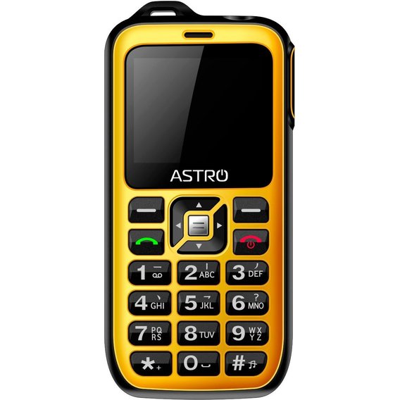 Мобильный телефон ASTRO B200 RX Yellow (UA UCRF)
