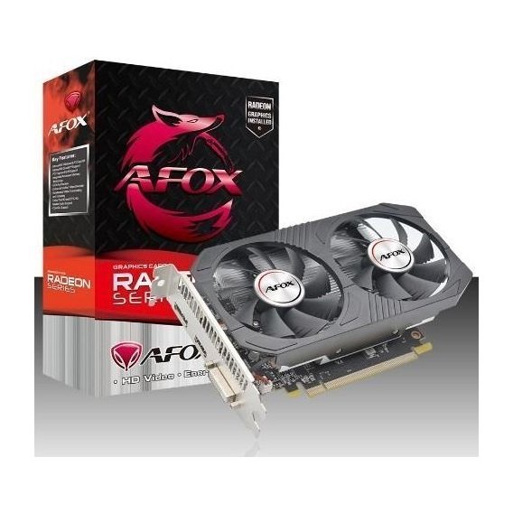 Видеокарта AFOX Radeon RX 550 4 GB (AFRX550-4096D5H4-V6)