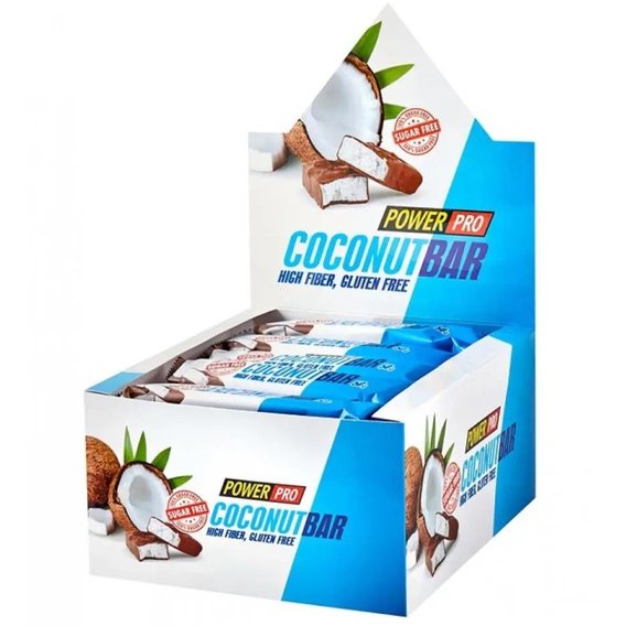 Power Pro Protein Bar 20 x 50 g Coconut