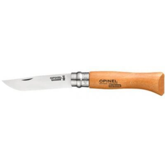 Нож Opinel №8 Carbone VRN без упаковки (113080)
