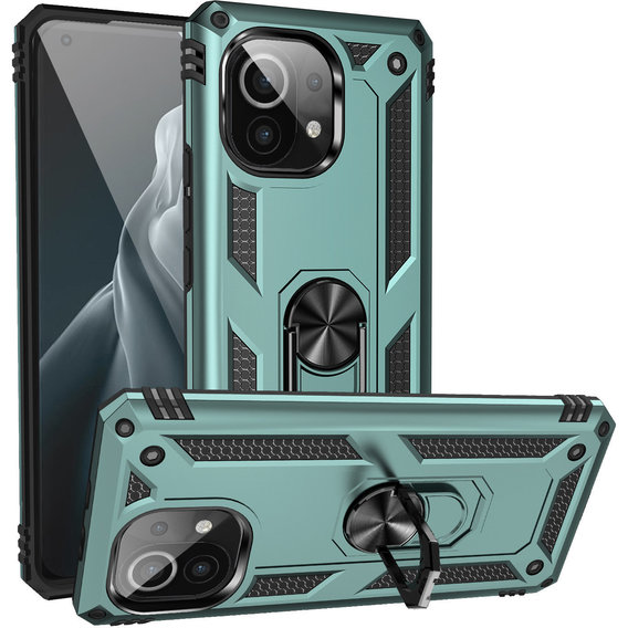 Аксессуар для смартфона BeCover Military Dark Green for Xiaomi Mi 11 Lite / Mi 11 Lite 5G (706645)