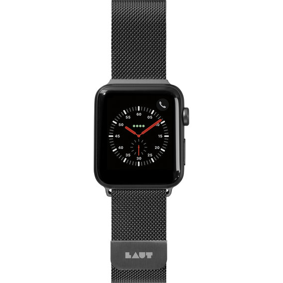 Аксессуар для Watch LAUT Steel Loop Black (LAUT_AWL_ST_BK) for Apple Watch 42/44/45/49mm