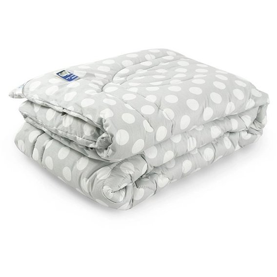 Одеяло Руно Bubbles grey шерстяное 140х205 см (321.137ШУ_Bubbles grey)