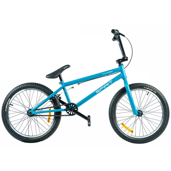 Велосипед Велосипед Spirit Thunder 20", рама Uni, голубой/глянец, 2021