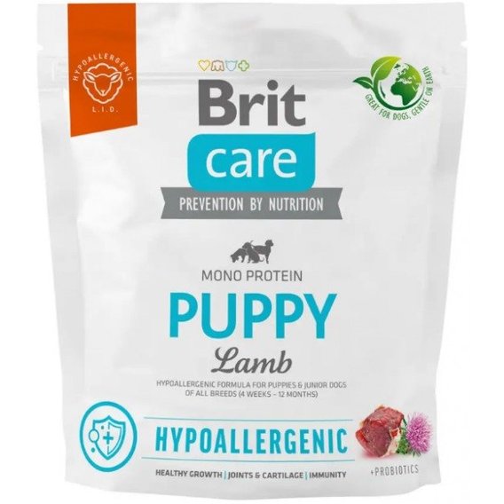 Сухой корм Brit Care Dog Hypoallergenic Puppy для щенков всех пород 1 кг (8595602558971)