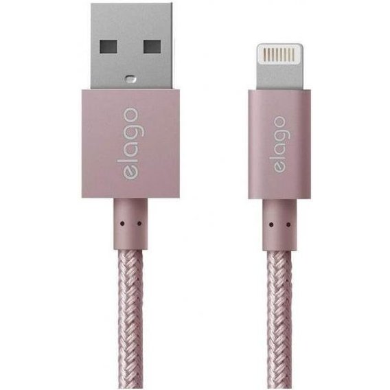 Кабель Elago USB Cable to Lightning Aluminum Rose Gold (ECA-ALRGD-IPL)