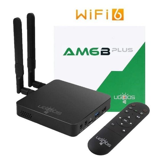 Приставка Smart TV Ugoos AM6b Plus 2022 (WiFi 6)