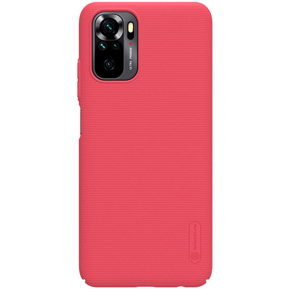 Аксессуар для смартфона Nillkin Super Frosted Red for Xiaomi Redmi Note 10 / Note 10s