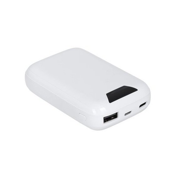 Внешний аккумулятор Ergo Power Bank USB-C 10000mAh White (LP-С12W)