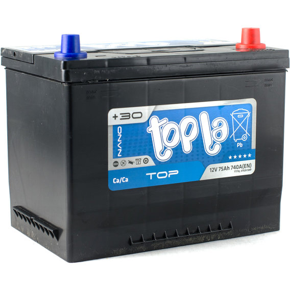 Автомобильный аккумулятор Topla Top Energy Japan 6СТ-75 АзE (118875)