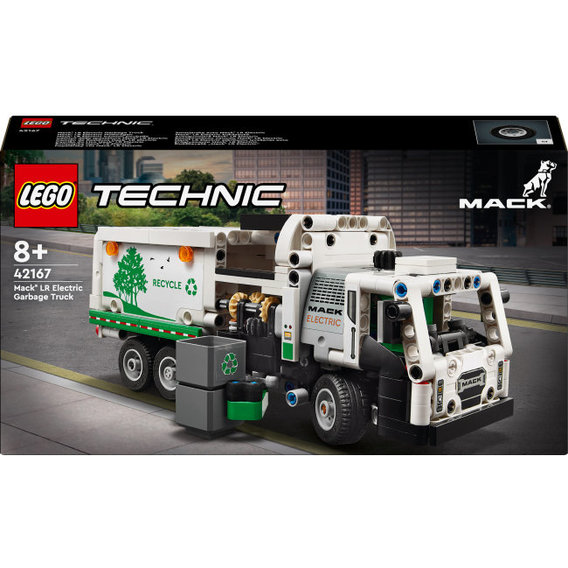 Конструктор LEGO Technic Мусоровоз Mack® LR Electric (42167)